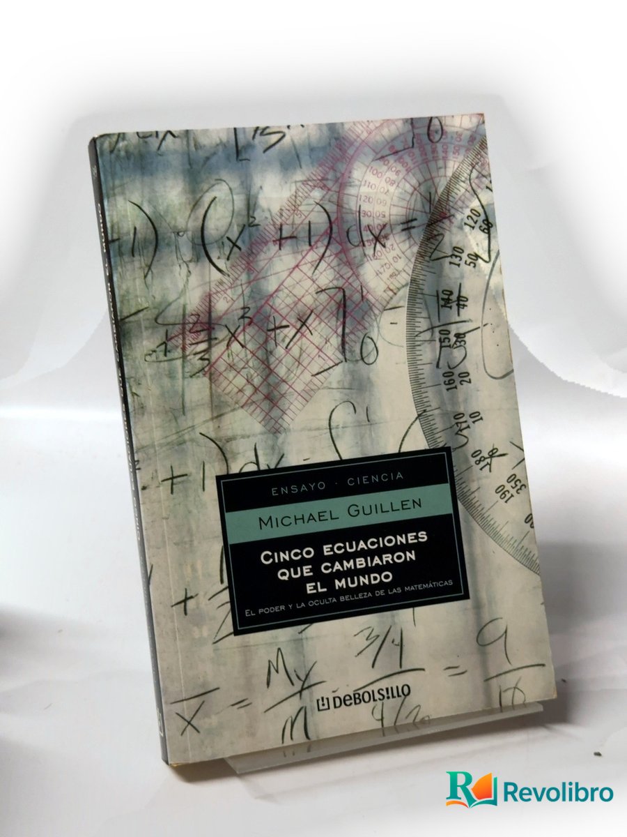 Portada de Cinco ecuaciones que cambiaron el mundo de Michael Guillen, libro de segunda mano