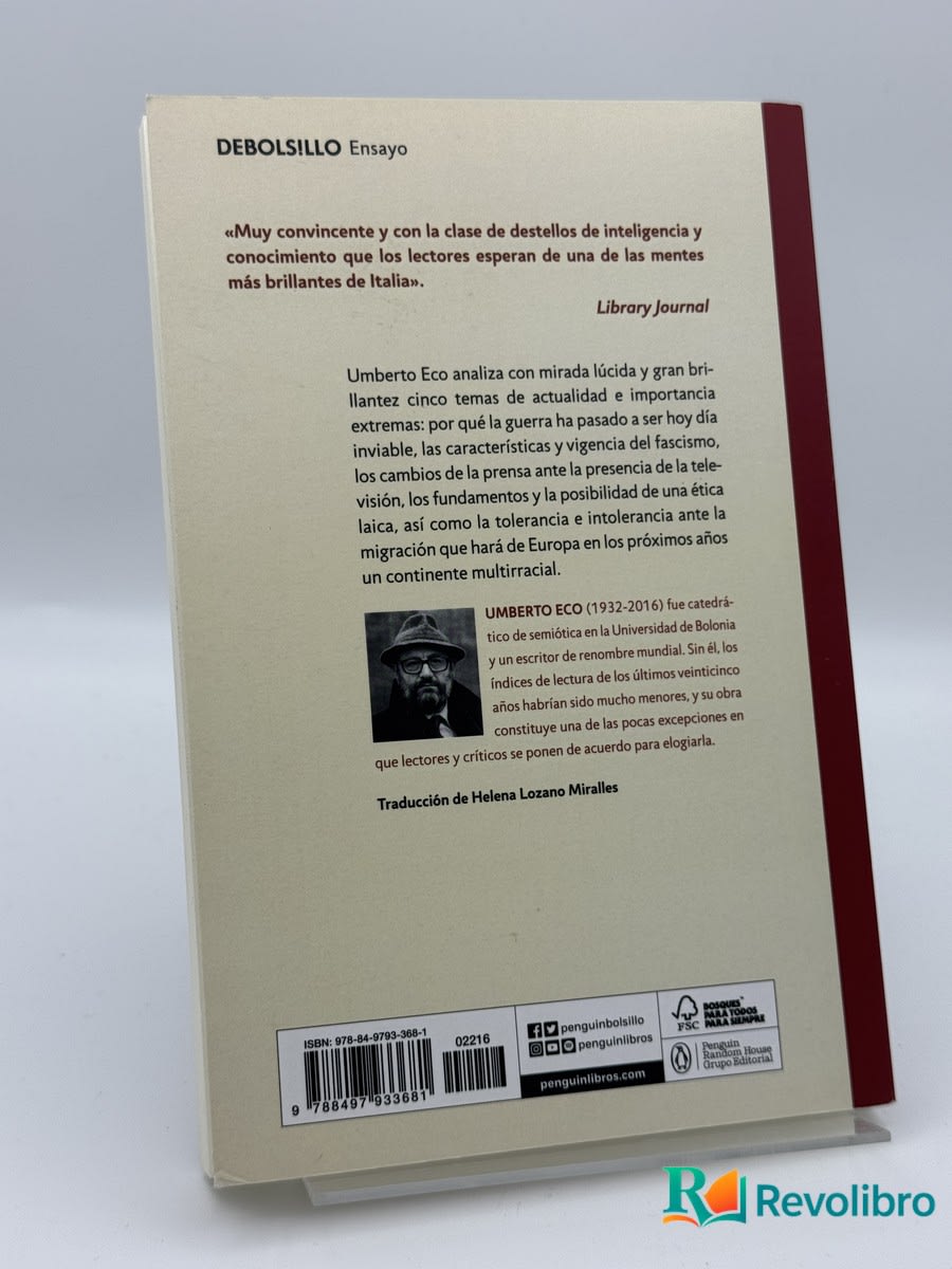 Cinco Escritos Morales - Umberto Eco - Imagen 2
