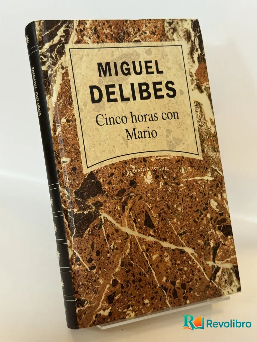Portada de Cinco horas con Mario de Miguel Delibes, libro de segunda mano
