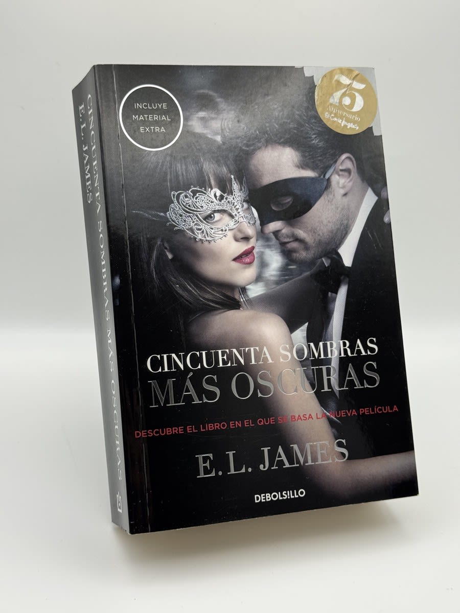 Portada de Cincuenta sombras más oscuras - E. L. James de E. L. James, libro de segunda mano