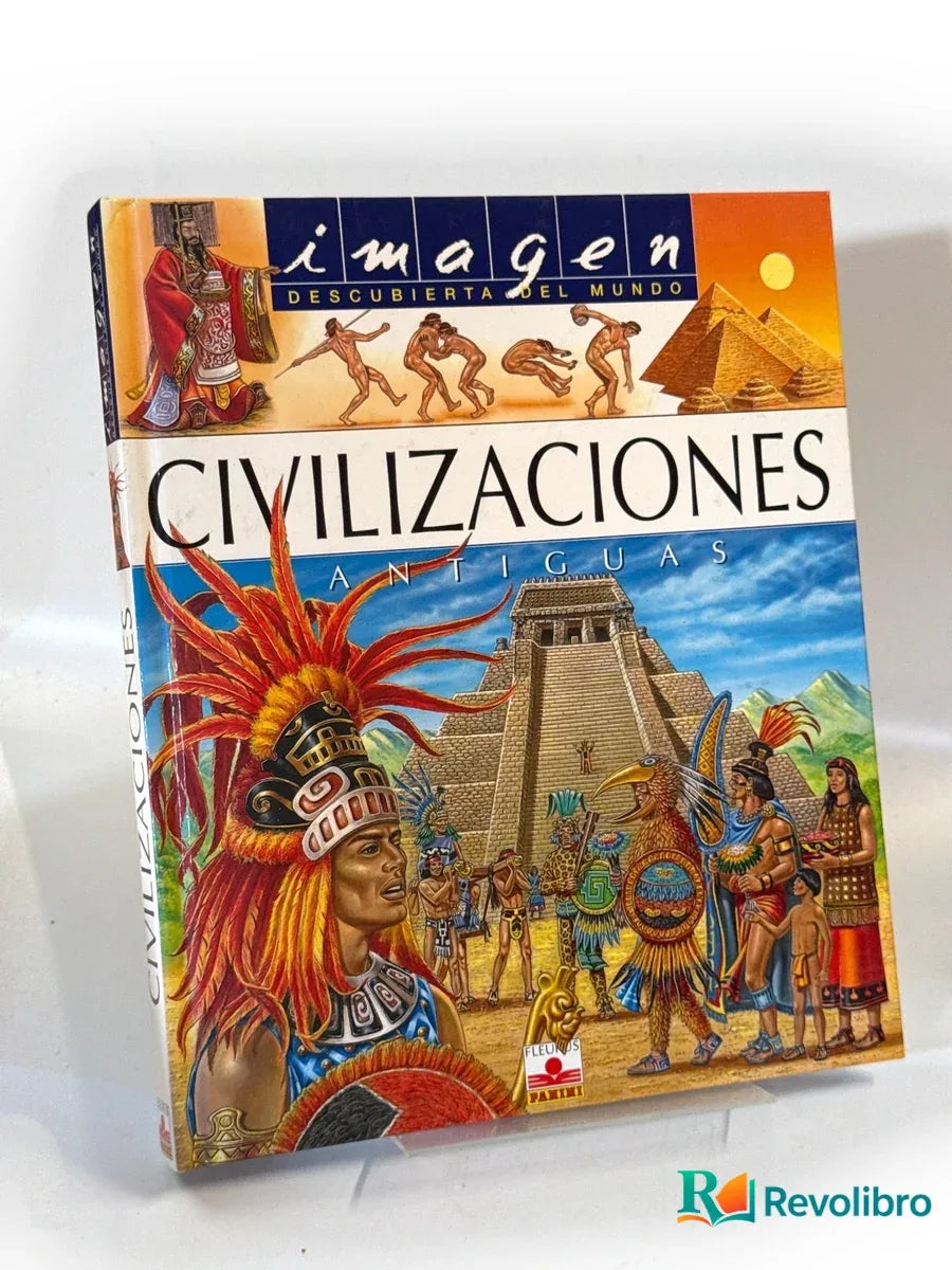 Portada de Civilizaciones antiguas de Françoise Perrudin, libro de segunda mano
