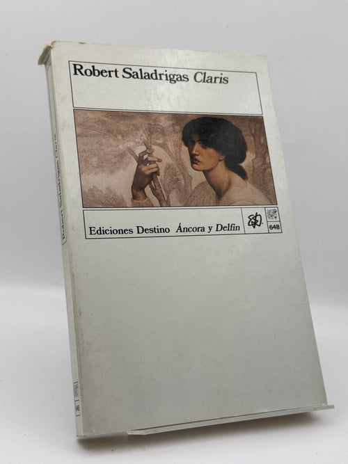 Portada de Claris de Robert Saladrigas, libro de segunda mano