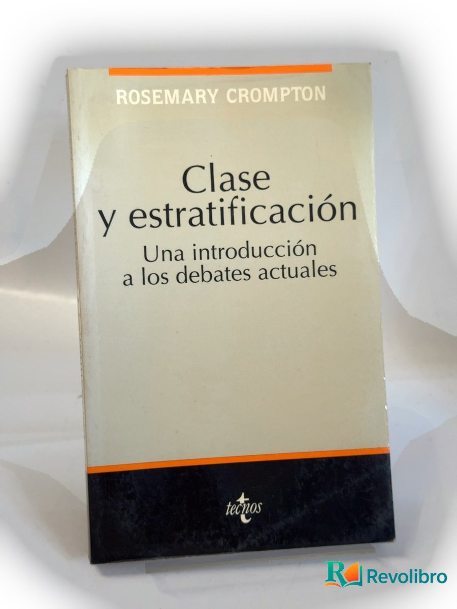 Portada de Clase y estratificación de Rosemary Crompton, libro de segunda mano