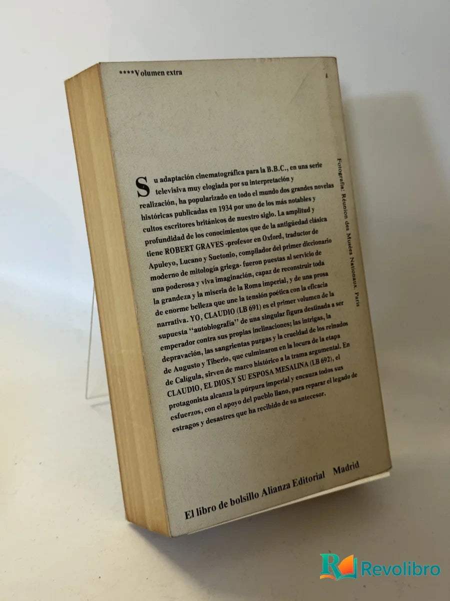 Foto 2 de Claudio, el Dios de Robert Graves, libro de segunda mano