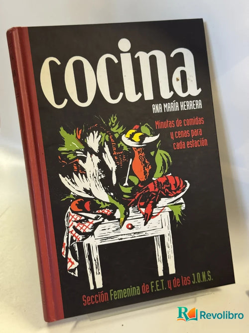 Portada de Cocina de Ana María Herrera, libro de segunda mano