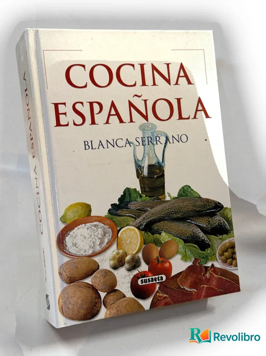 Portada de Cocina Española de Blanca Serrano, libro de segunda mano