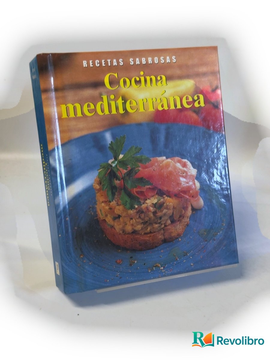 Portada de Cocina mediterránea de Anne White, libro de segunda mano