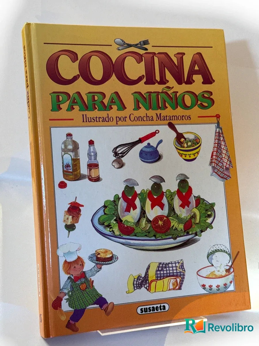 Portada de Cocina Para Ninos de Susaeta Ediciones, libro de segunda mano