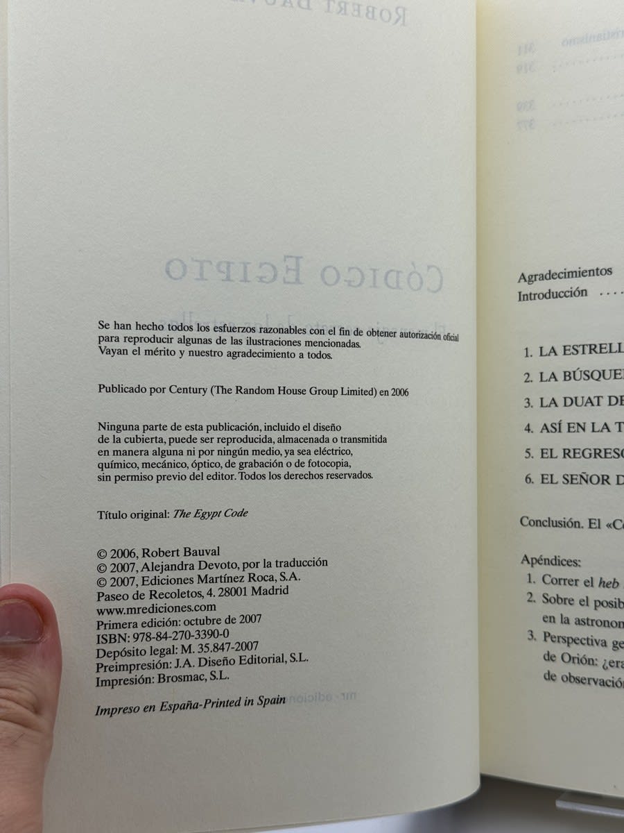 Código Egipto - Robert Bauval - Imagen 2