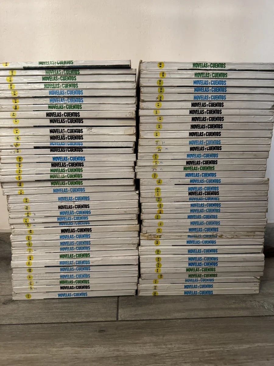 Portada de Colección 70 tomos novelas y cuentos serie especial de Varios autores, libro de segunda mano