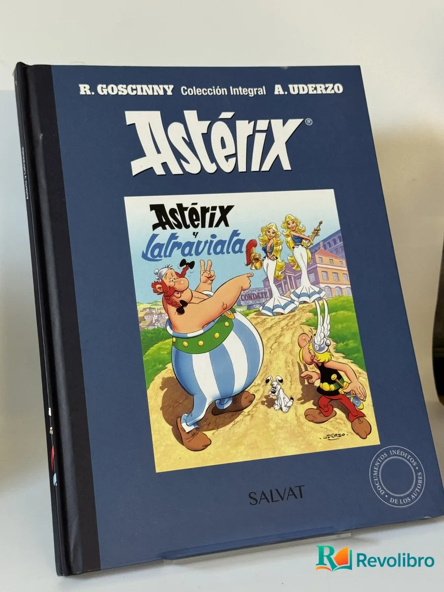 Portada de Colección Integral Astérix de Albert Uderzo, libro de segunda mano