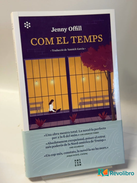 Portada de Com el temps de Jenny Offill, libro de segunda mano