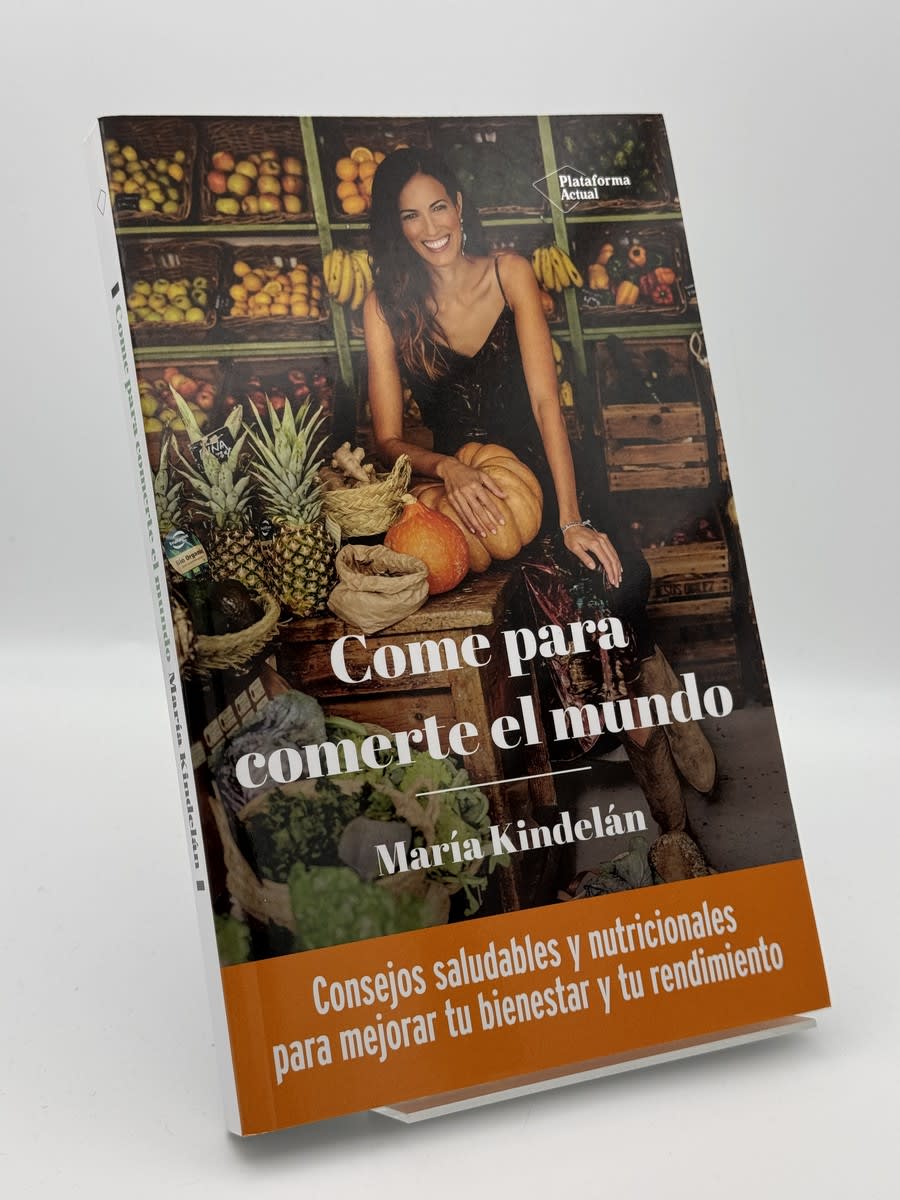 Come para comerte el mundo - María Kindelán - Portada