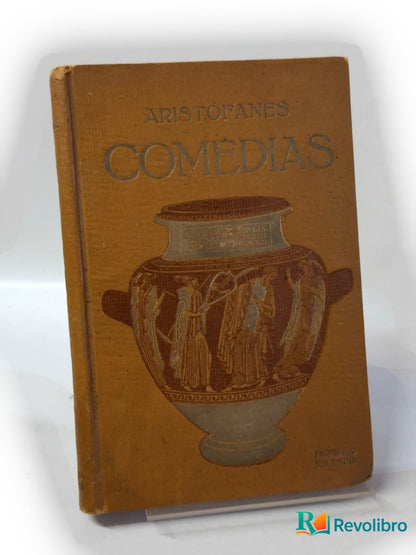 Portada de Comedias. Tomo 3 de Aristófanes, libro de segunda mano