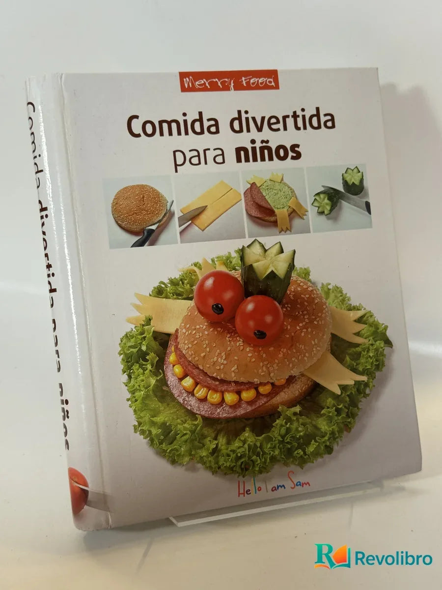 Portada de Comida divertida para niños de Hello am Sam, libro de segunda mano