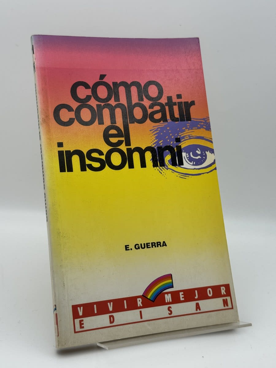 Portada de Cómo combatir el insomnio de Javier Akerman, libro de segunda mano