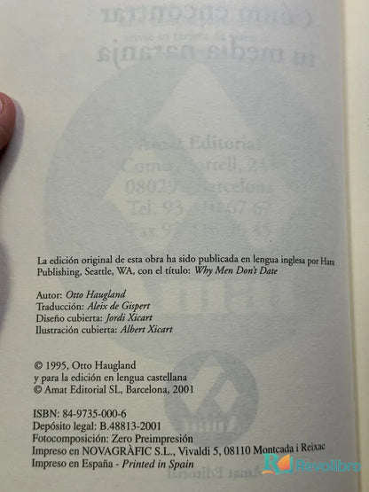 Foto 2 de Cómo encontrar tu Media Naranja de Otto Haugland, libro de segunda mano
