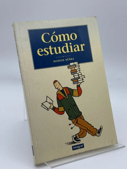 Portada de Cómo estudiar de Manuel Núñez, libro de segunda mano
