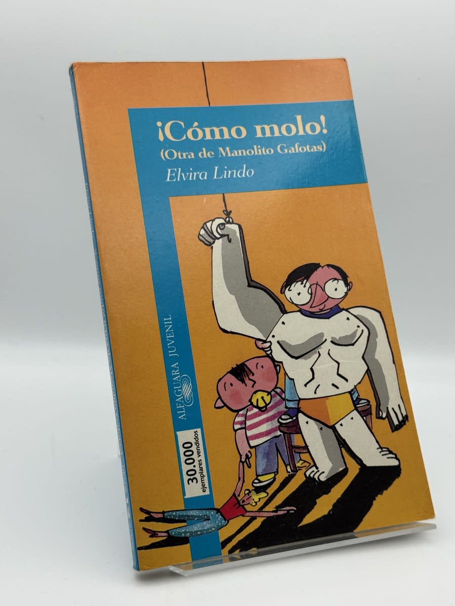 Portada de Cómo molo! - Elvira Lindo de Elvira Lindo, libro de segunda mano