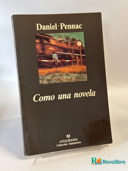 Portada de Como una novela de Daniel Pennac, libro de segunda mano