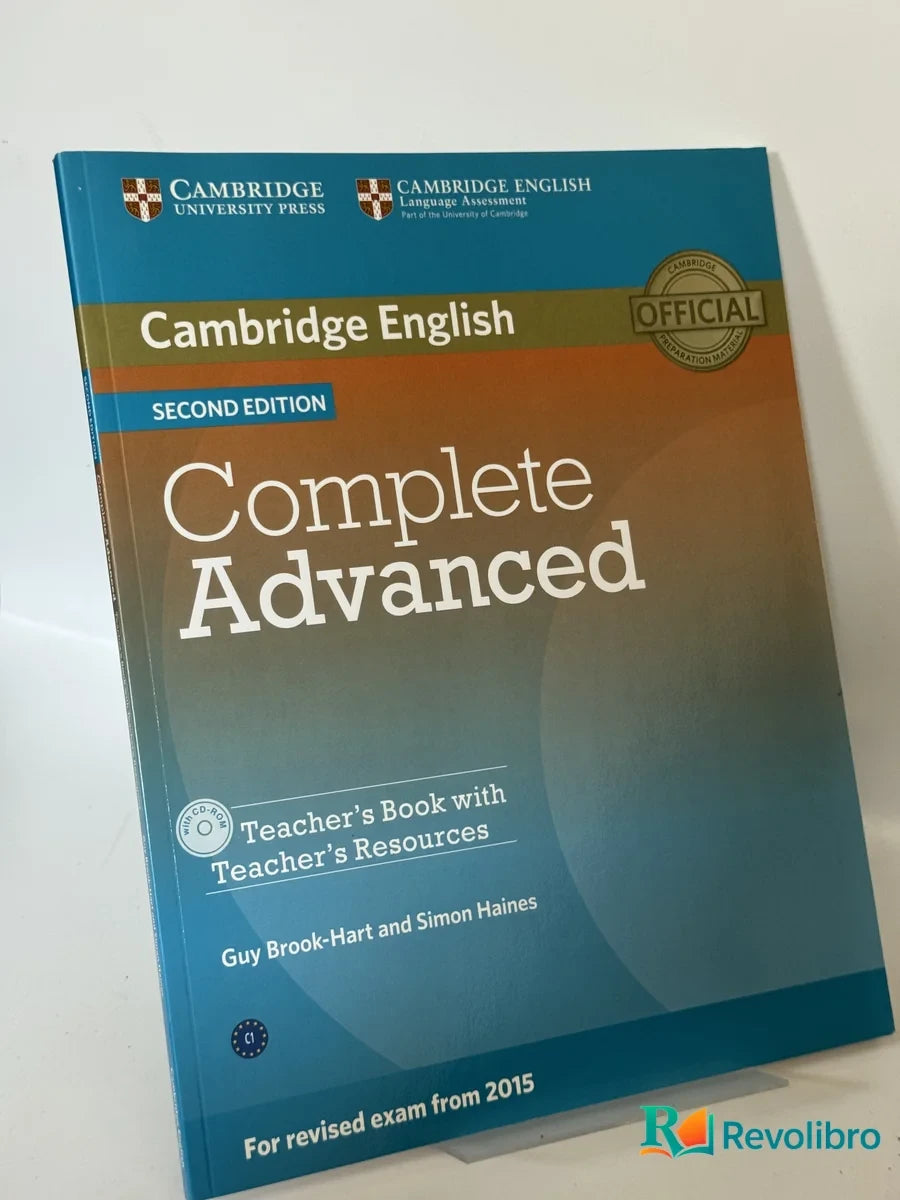 Portada de Complete Advanced Teacher's book de Guy Brook-Hart and Simon Haines, libro de segunda mano