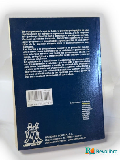 Foto 2 de Comprender y transformar la enseñanza de José Gimeno Sacristán, libro de segunda mano