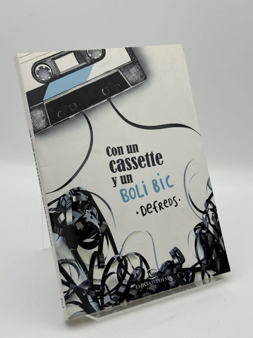 Portada de Con un cassette y un BOLI BIC de Defreds, libro de segunda mano
