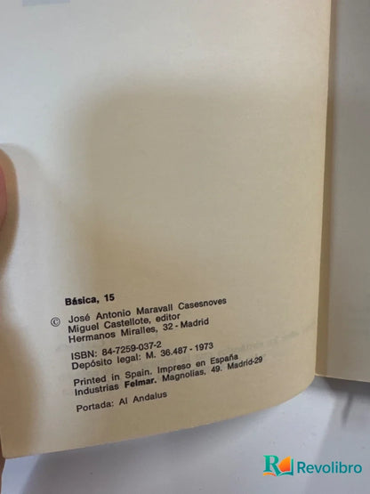 Foto 2 de Conde de Cabarrús Cartas de José Antonio Maravall, libro de segunda mano
