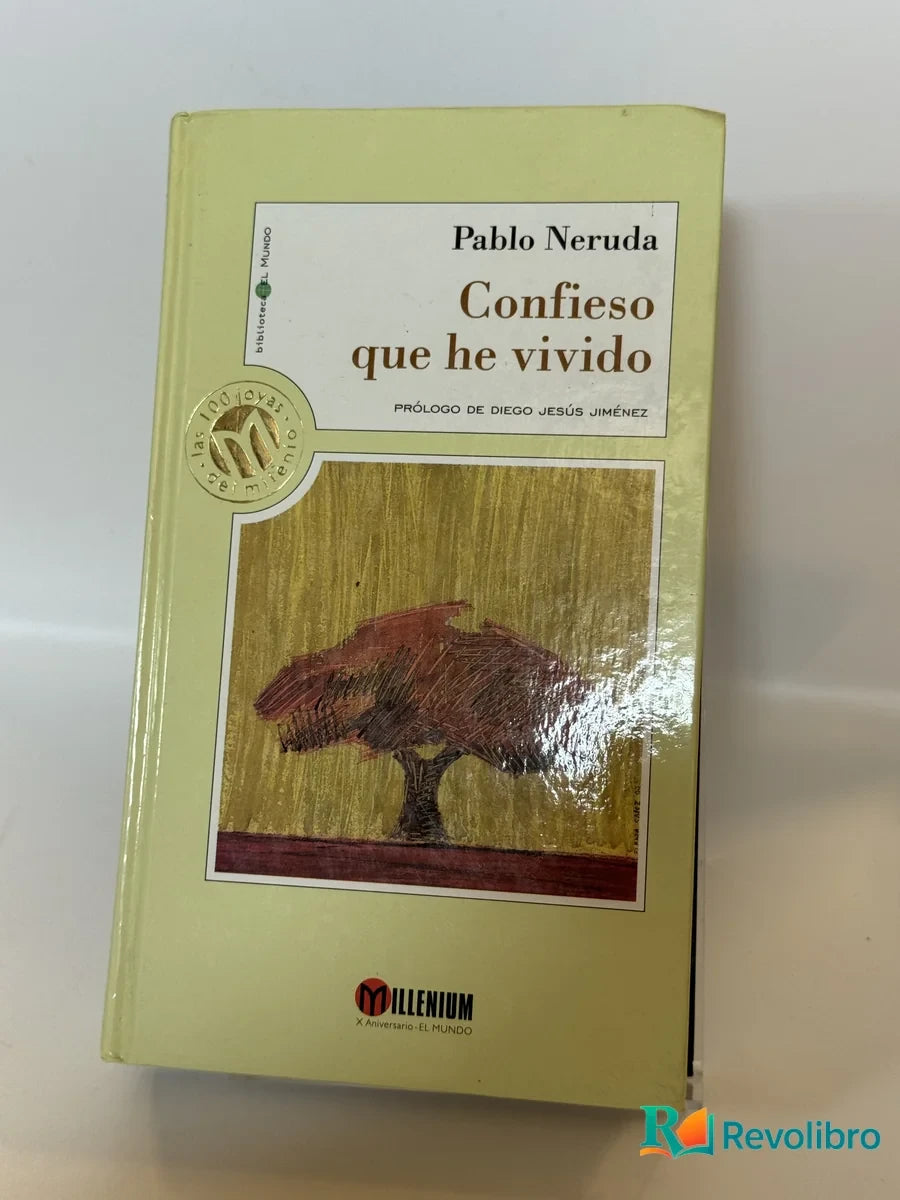 Portada de Confieso que he vivido de Pablo Neruda, libro de segunda mano