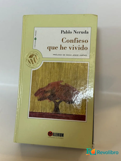 Portada de Confieso que he vivido de Pablo Neruda, libro de segunda mano