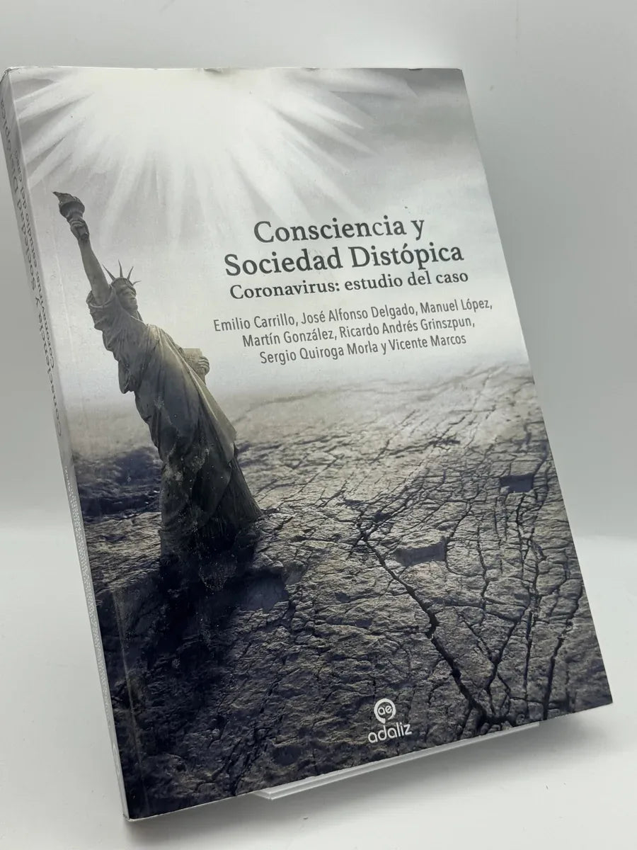 Consciencia y Sociedad Distópica : Coronavirus de Emilio Carrillo Benito | Libro segunda mano - Portada