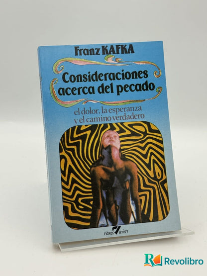Consideraciones acerca del pecado - Franz Kafka - Portada