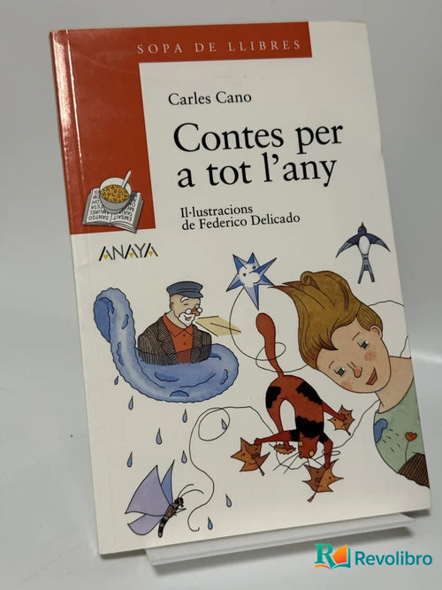 Portada de Contes Per a Tot L'any de Carles Cano, libro de segunda mano