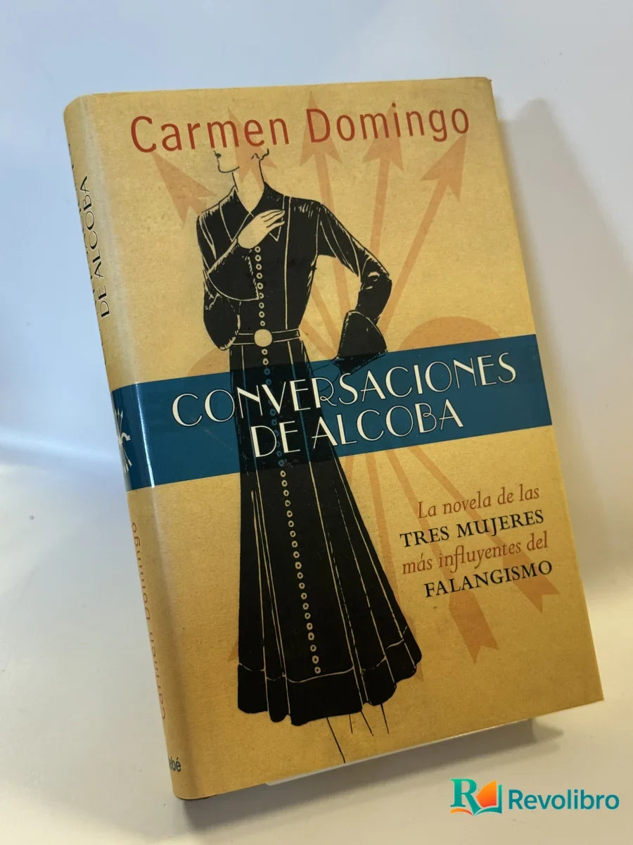 Portada de Conversaciones de Alcoba de Carmen Domingo, libro de segunda mano