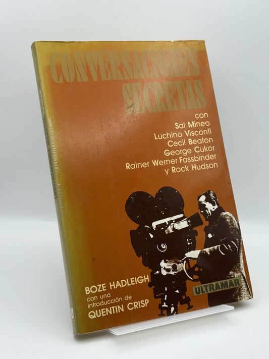 Conversaciones secretas [con Sal Mineo, Luchino Visconti, Cecil Beaton...] - Portada