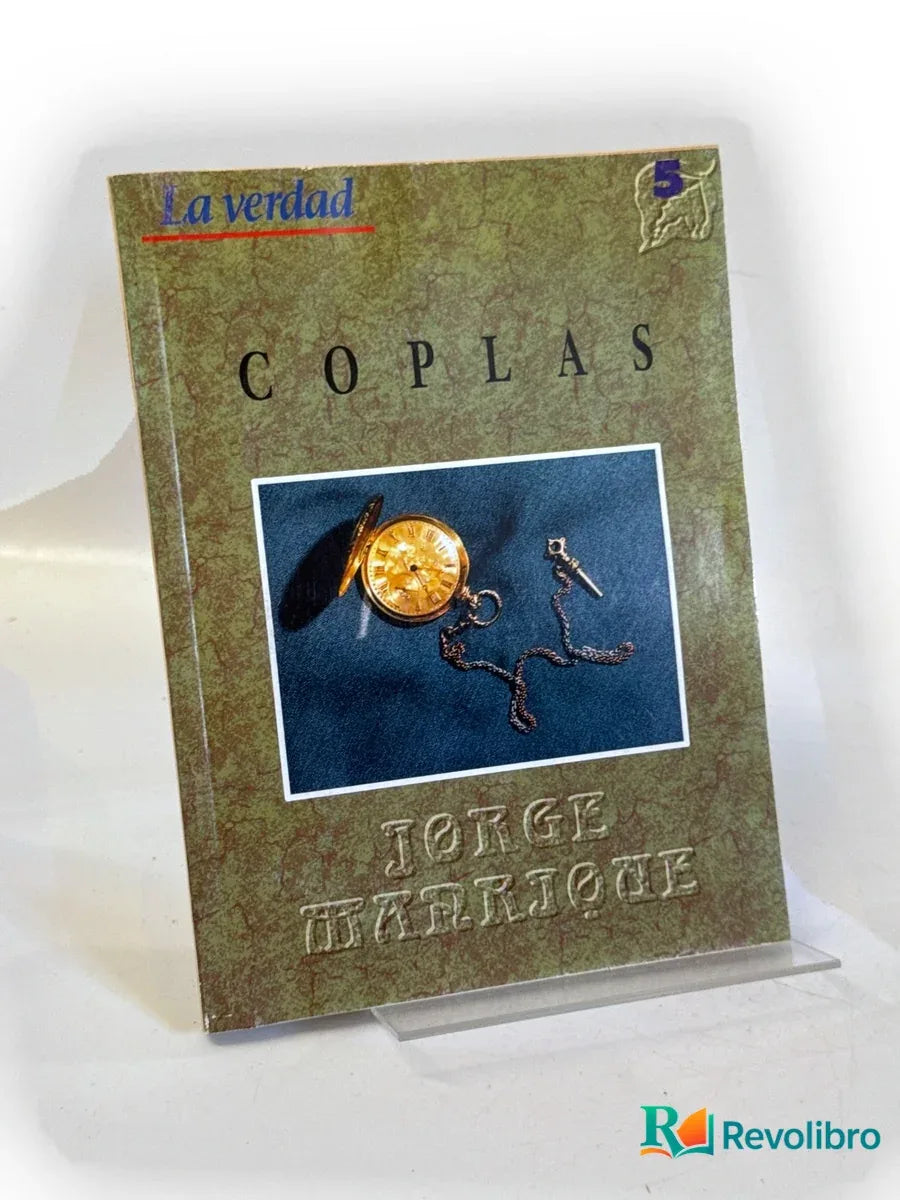 Portada de Coplas de Jorge Manrique, libro de segunda mano