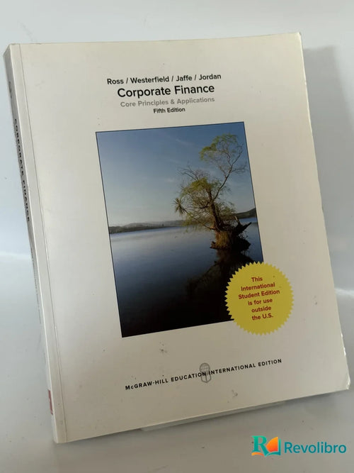 Portada de Corporate Finance de Ross / Westerfield / Jaffe / Jordan, libro de segunda mano