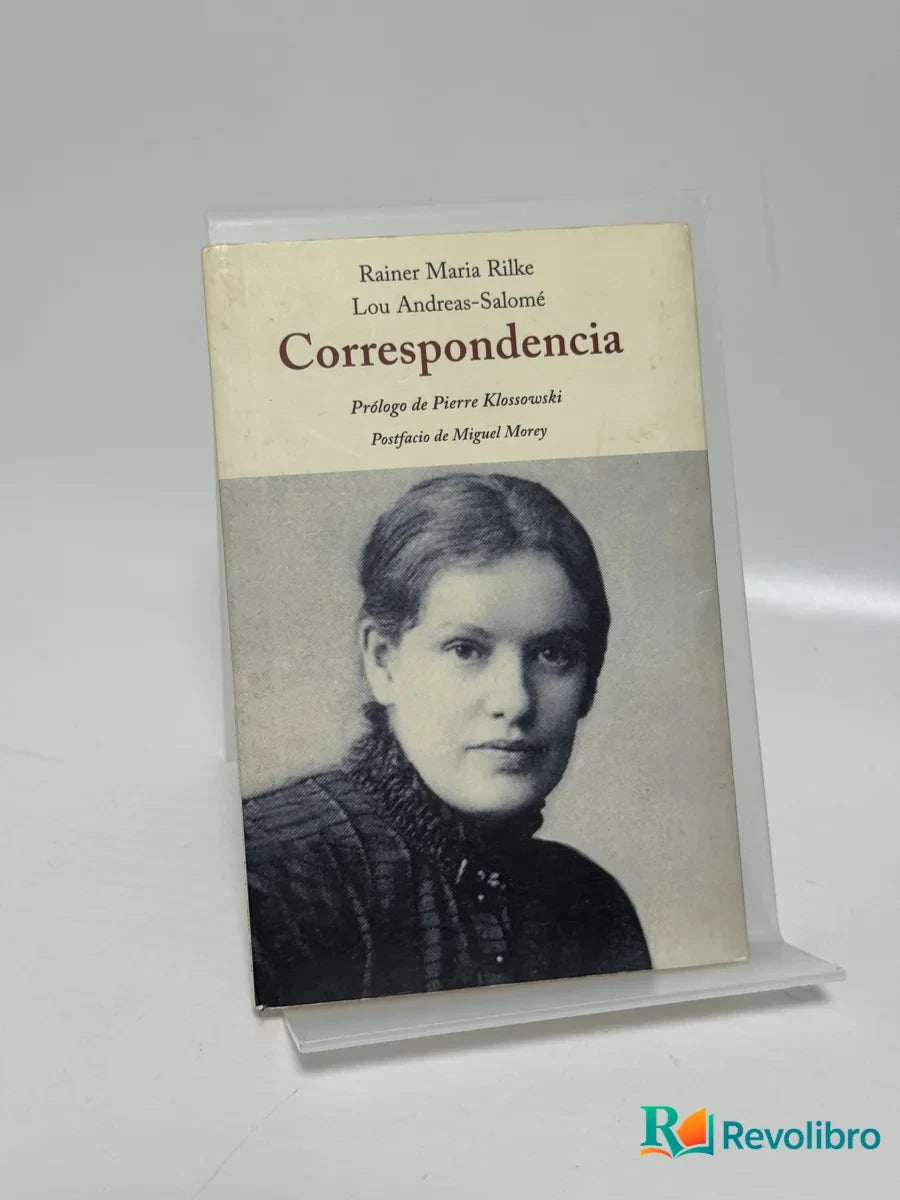 Portada de Correspondencia de Rainer Maria Rilke, libro de segunda mano