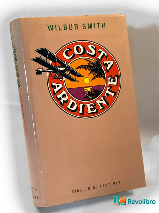 Portada de Costa ardiente de Wilbur Smith, libro de segunda mano