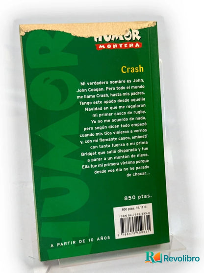 Foto 2 de Crash de Jerry Spinelli, libro de segunda mano