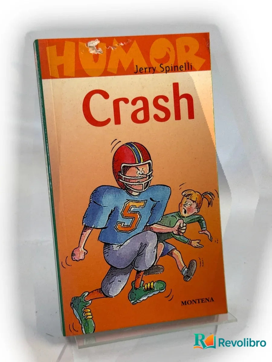 Portada de Crash de Jerry Spinelli, libro de segunda mano