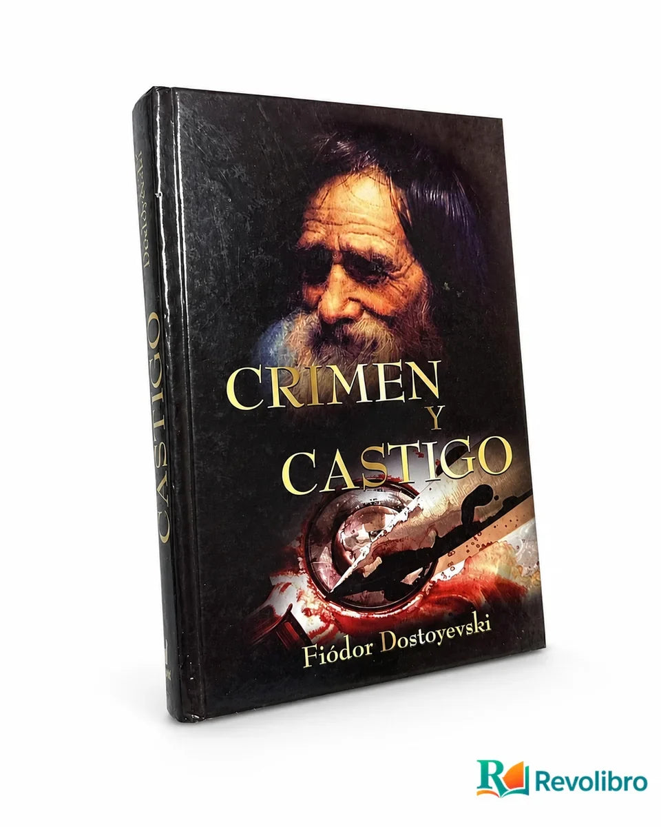 Portada de Crimen y castigo de Fiódor Dostoyevski, libro de segunda mano