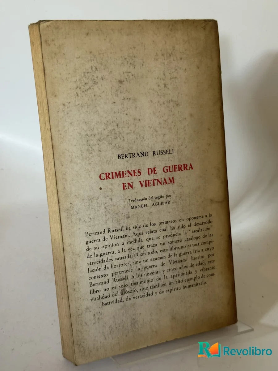 Foto 3 de crímenes de guerra en vietnam de Bertrand Russell, libro de segunda mano