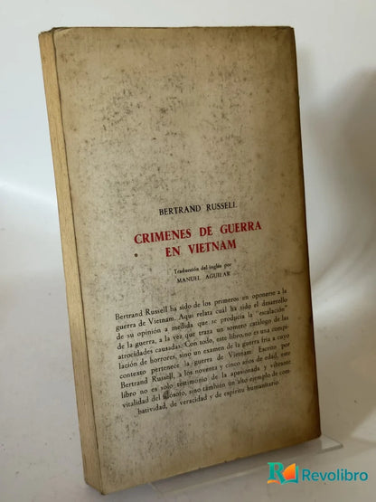 Foto 3 de crímenes de guerra en vietnam de Bertrand Russell, libro de segunda mano
