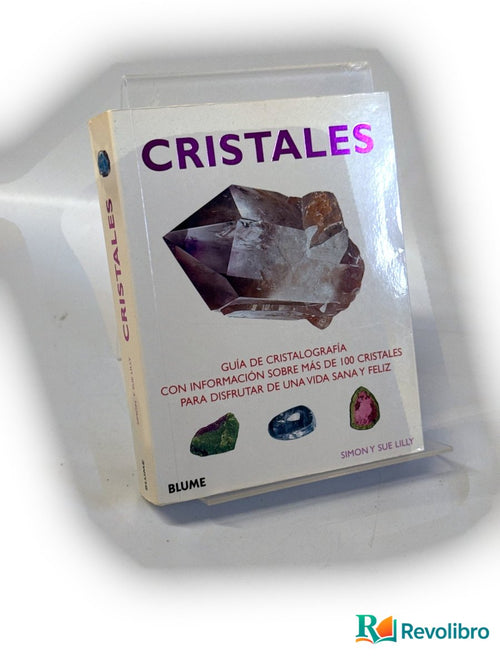 Portada de Cristales de Simon Lilly, libro de segunda mano