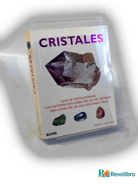Portada de Cristales de Simon Lilly, libro de segunda mano