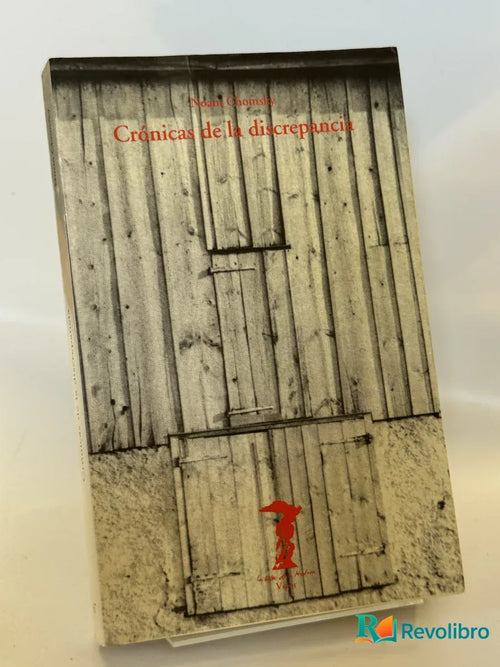 Portada de Crónicas de la discrepancia de Noam Chomsky, libro de segunda mano