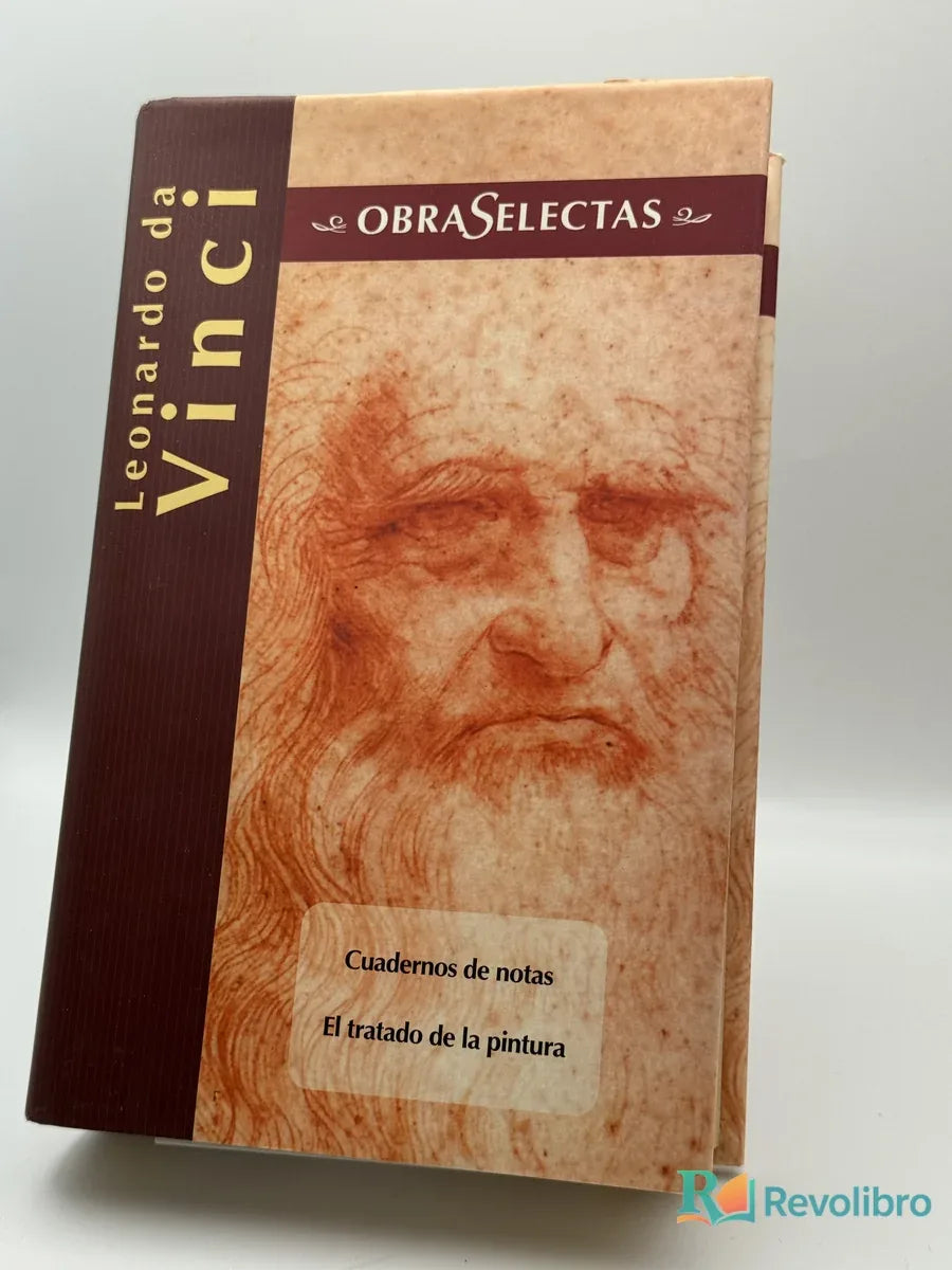 Portada de Cuadernos de notas El tratado de la pintura de Leonardo da Vinci, libro de segunda mano