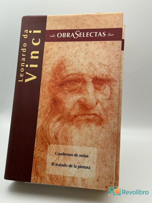 Portada de Cuadernos de notas El tratado de la pintura de Leonardo da Vinci, libro de segunda mano