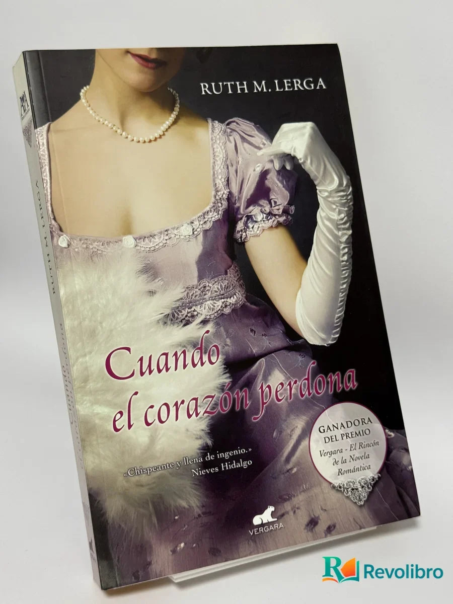 Portada de Cuando el corazón perdona de Ruth M. Lerga, libro de segunda mano